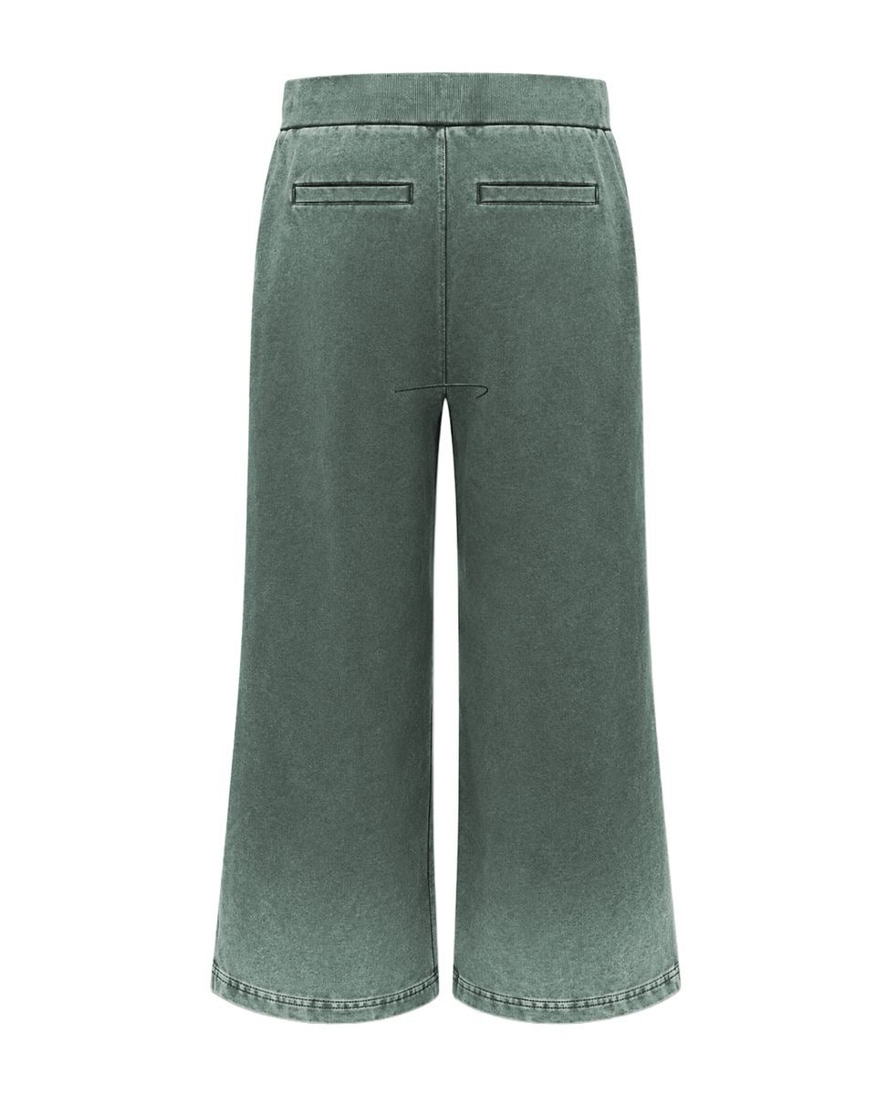 Almost Someday | Enemies Flare Sweatpants - Green