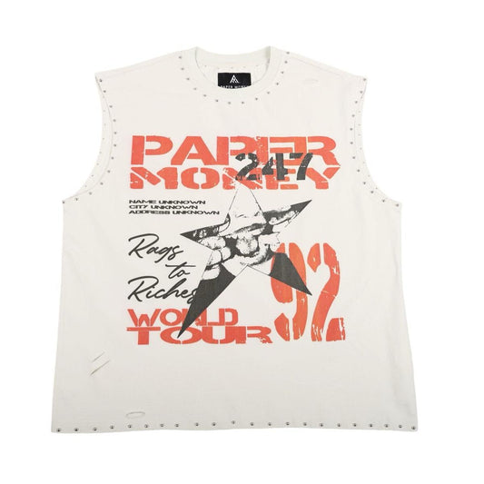 Paper Money | World Tour Cut Off Tee