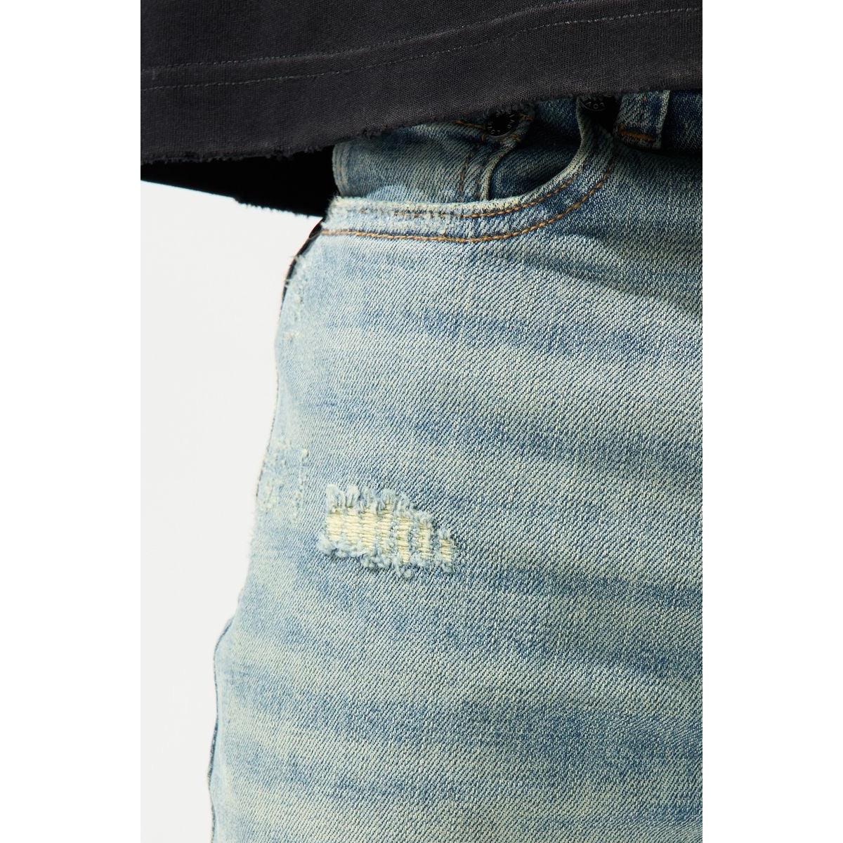 Serenede | Agave Slim Fit Jeans - Sea Foam