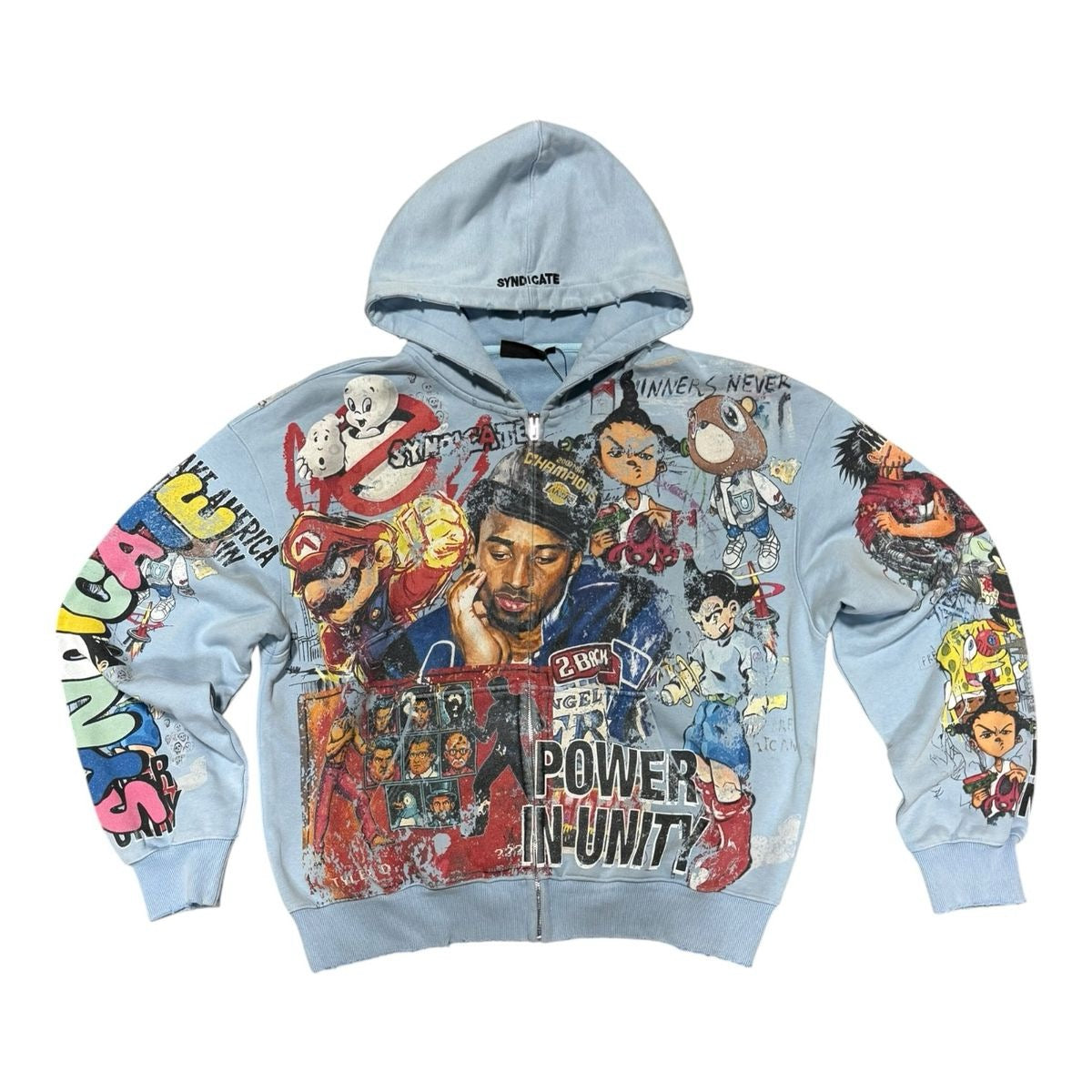 The Syndicate | Black Mamba Hoodie - Baby Blue