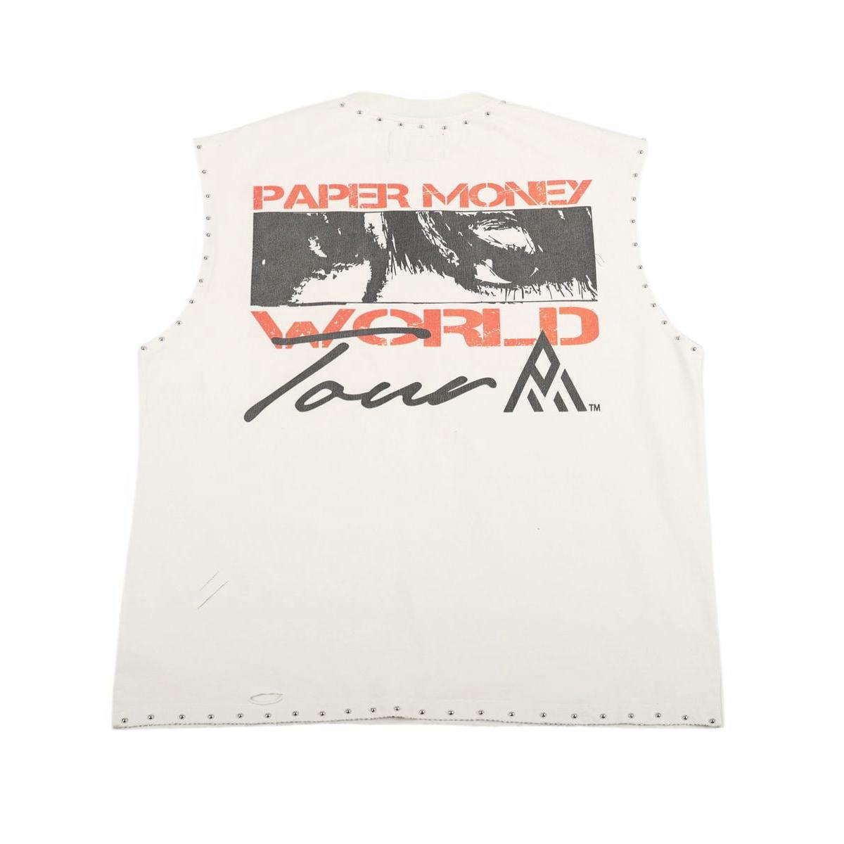 Paper Money | World Tour Cut Off Tee