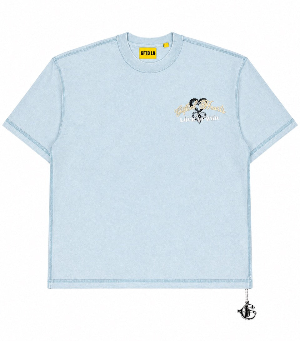 GFTD | Heart Tee - Baby Blue