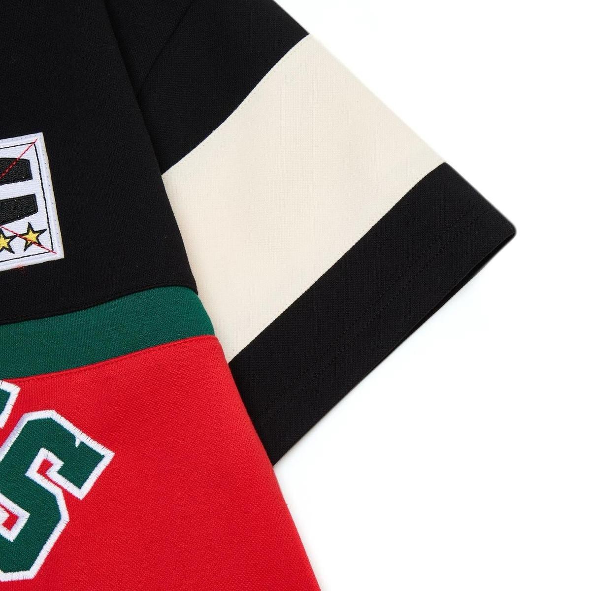 Campus | Valor Varsity Polo Tee - Black