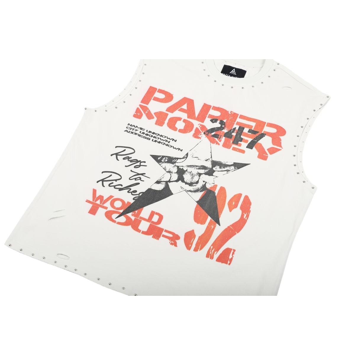 Paper Money | World Tour Cut Off Tee
