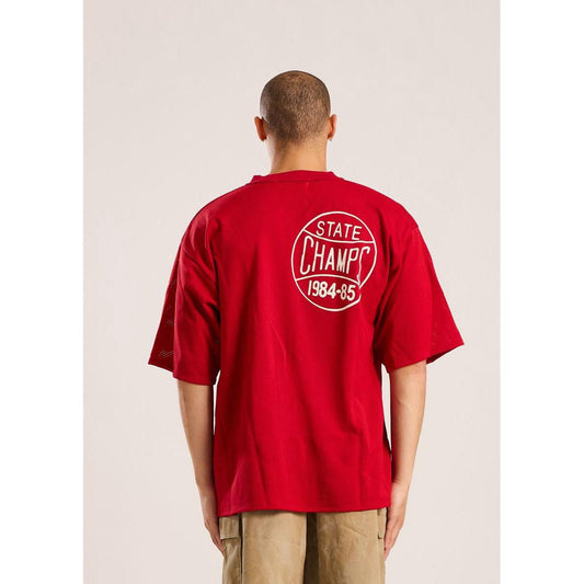 Diet Starts Monday | State Champs Jersey Tee - Red