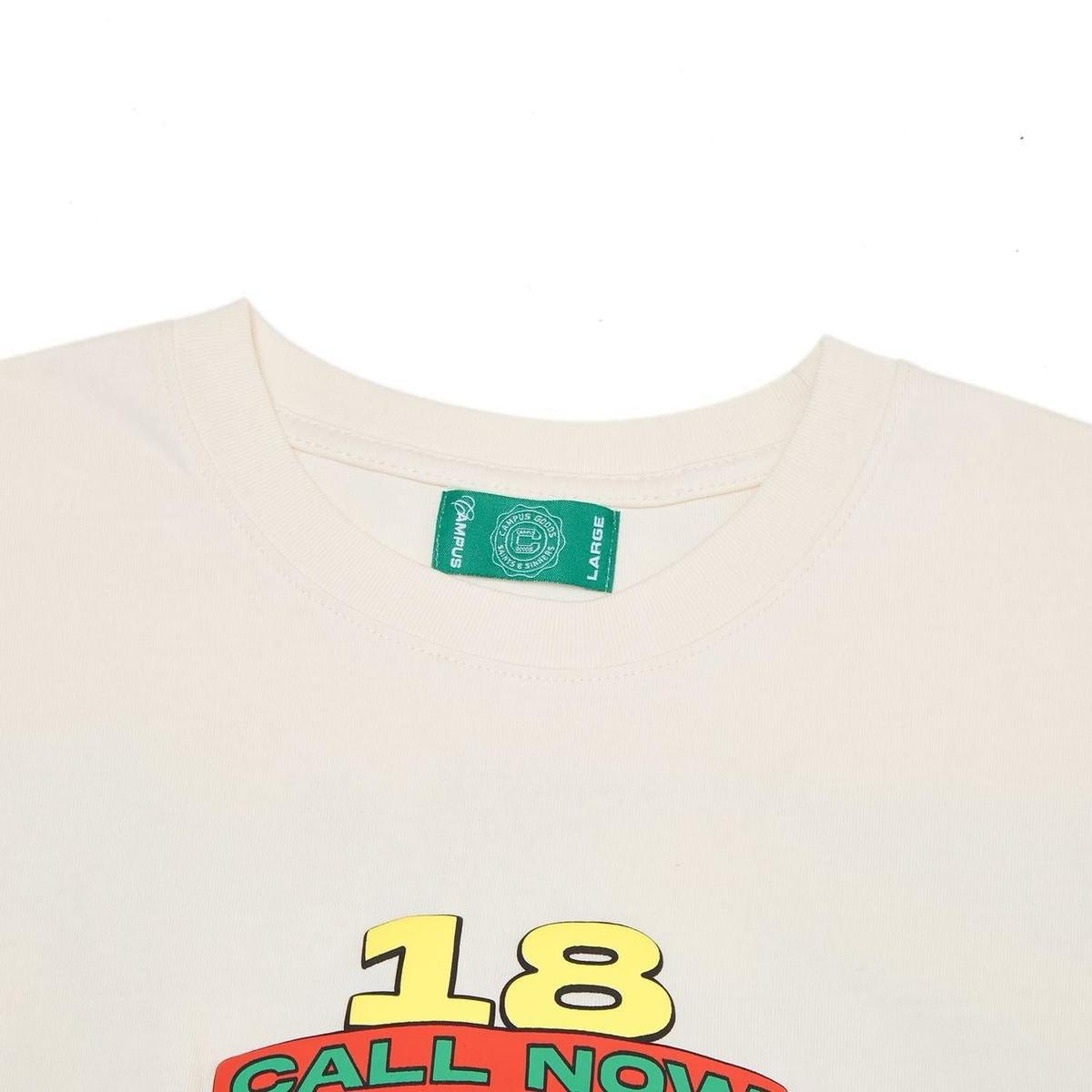 Campus | Vice Tee - Cream