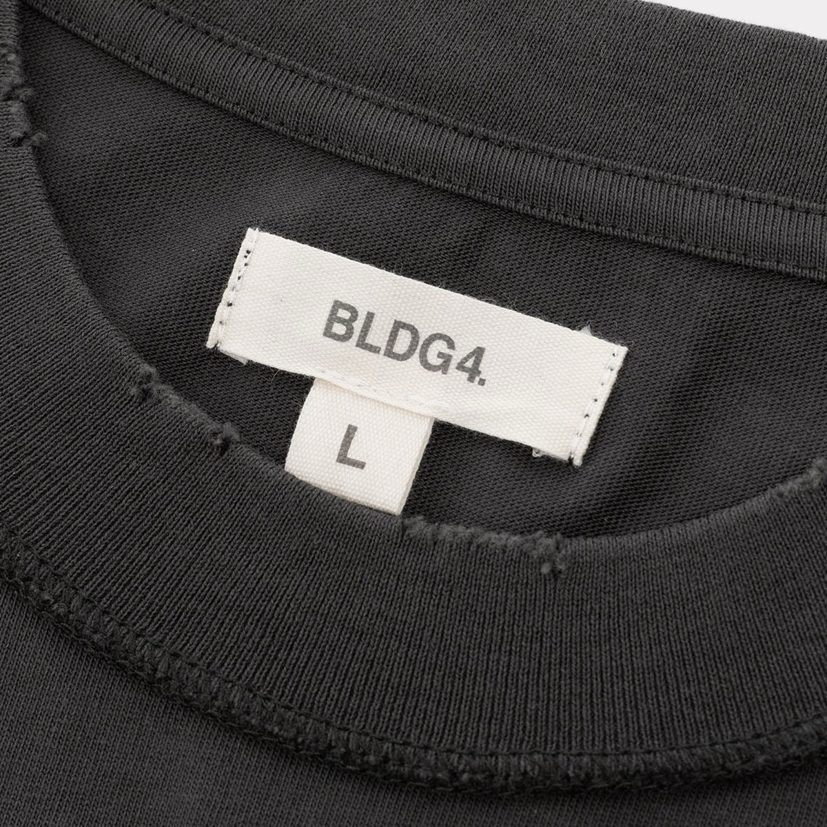 BLDG4 | Joisted Long Sleeve Tee - Black Wash