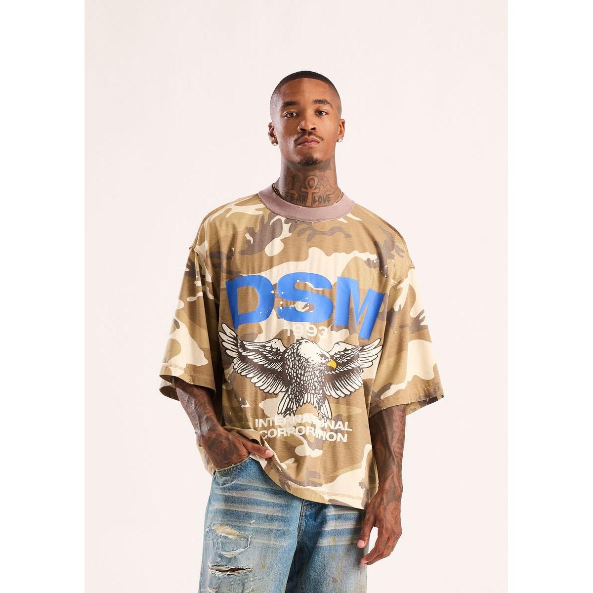 Diet Starts Monday | DSM Eagle Tee - Desert Camo