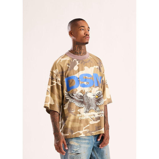 Diet Starts Monday | DSM Eagle Tee - Desert Camo