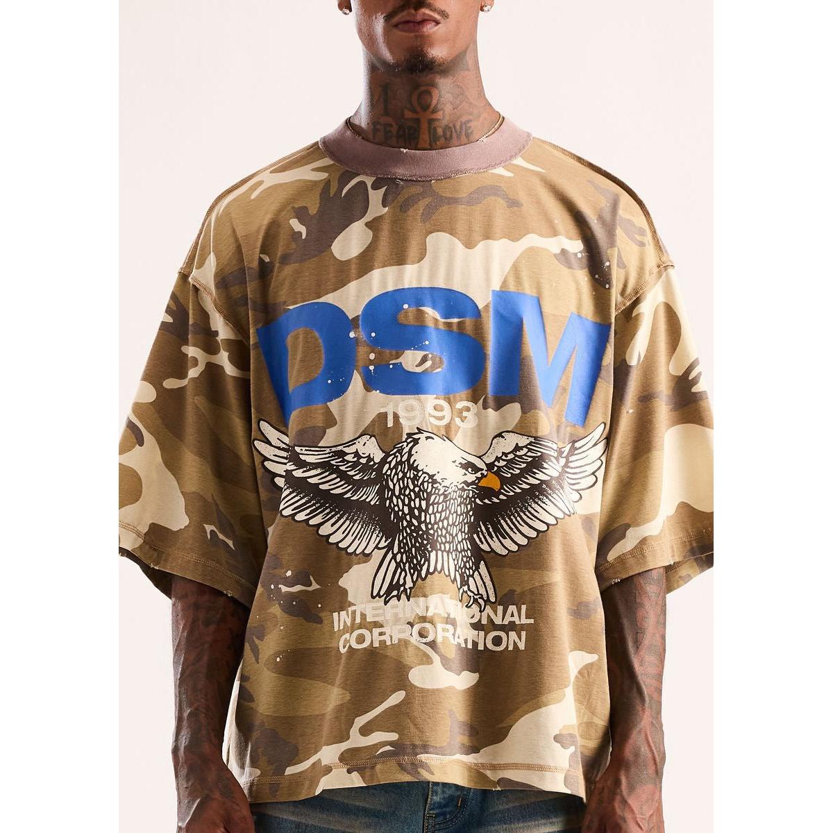 Diet Starts Monday | DSM Eagle Tee - Desert Camo