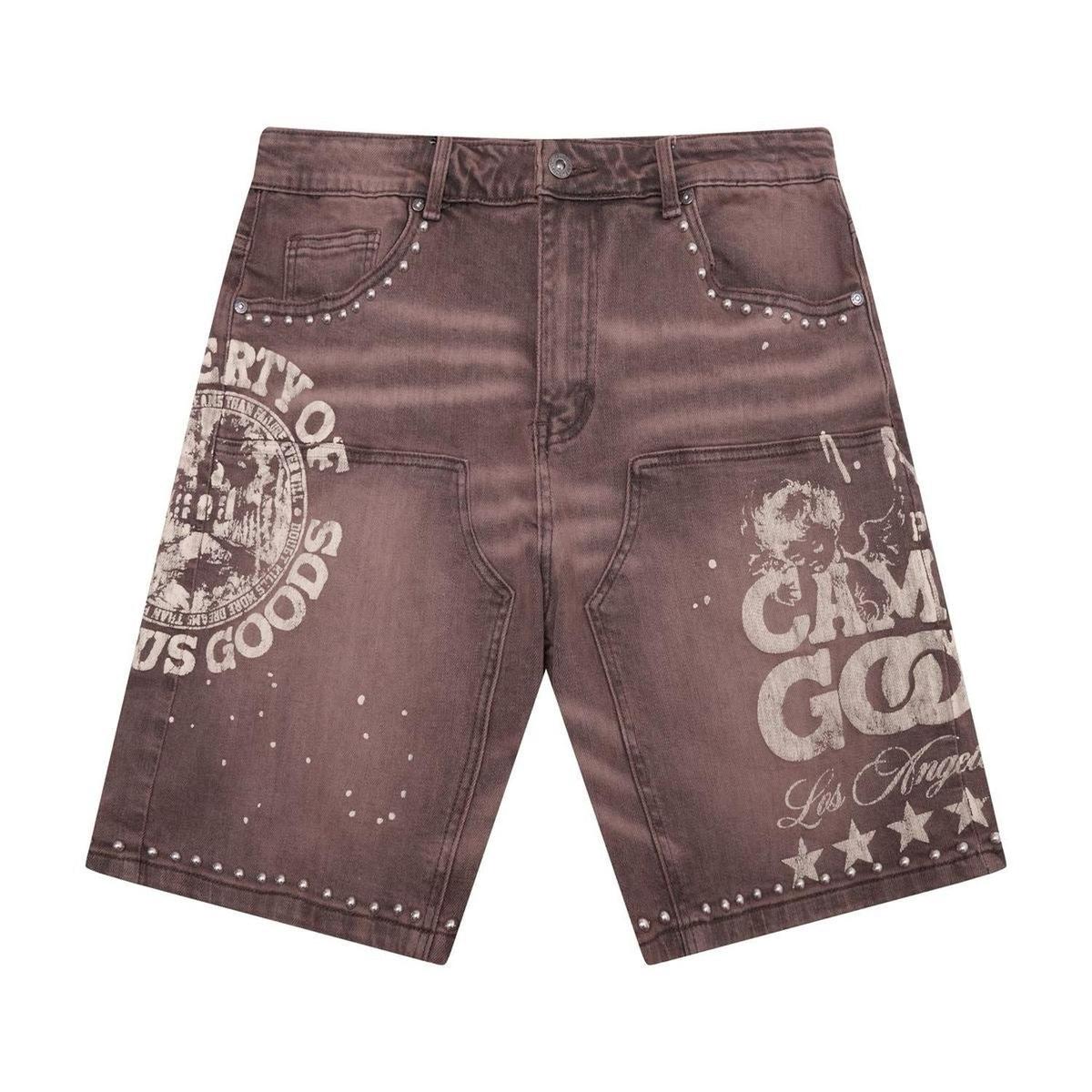 Campus | Seraph Denim Jorts - Brown