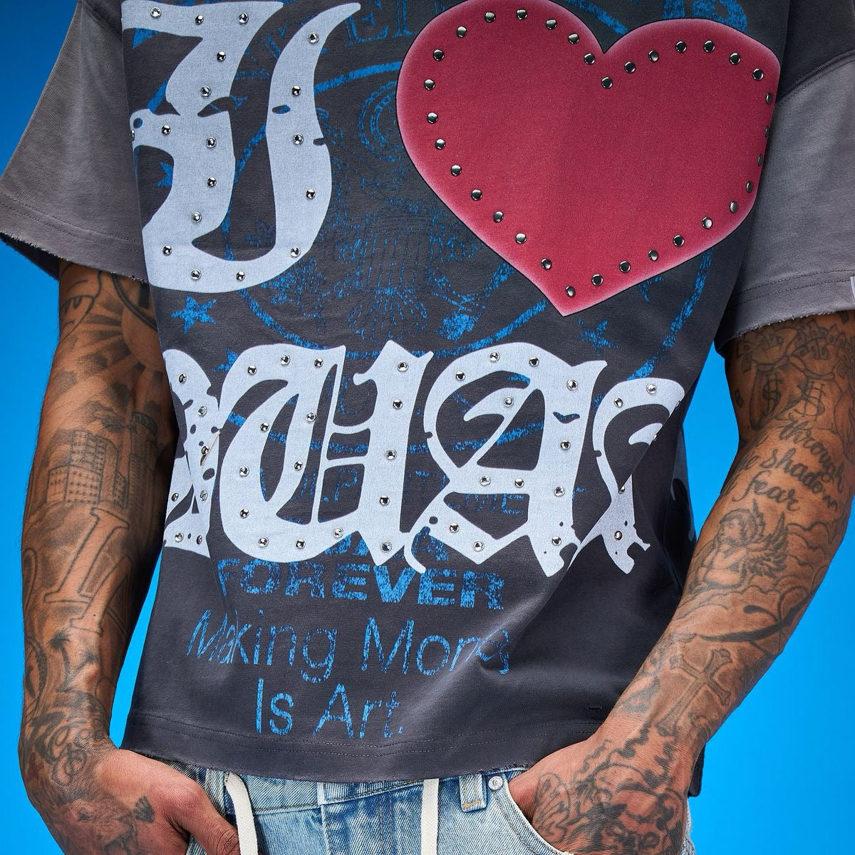 Duaa | Edge Tee - Grey
