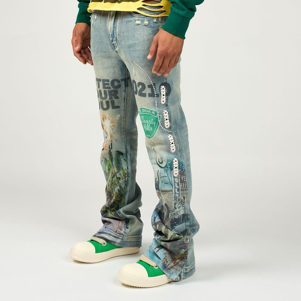 Duaa | 90210 Stacked Denim