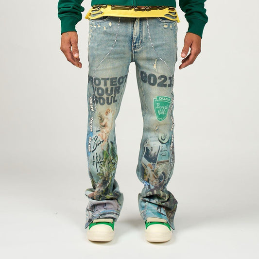 Duaa | 90210 Stacked Denim