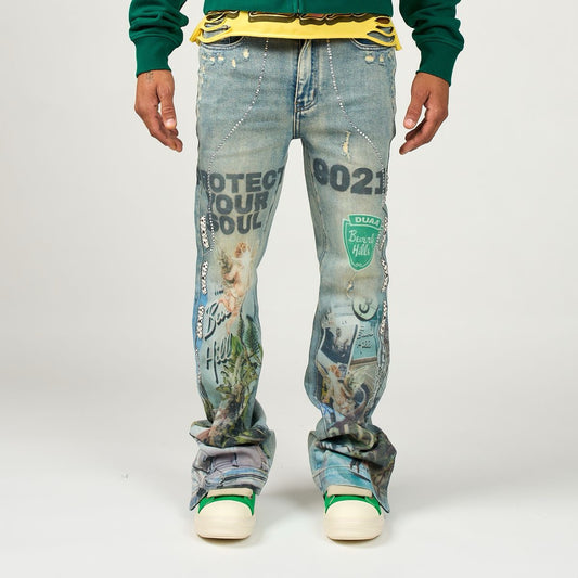 Duaa | 90210 Stacked Denim