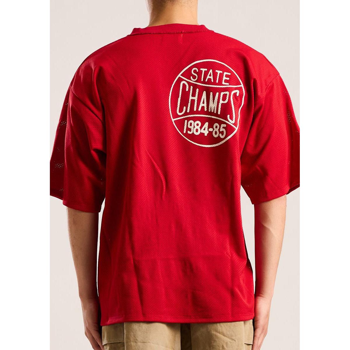Diet Starts Monday | State Champs Jersey Tee - Red