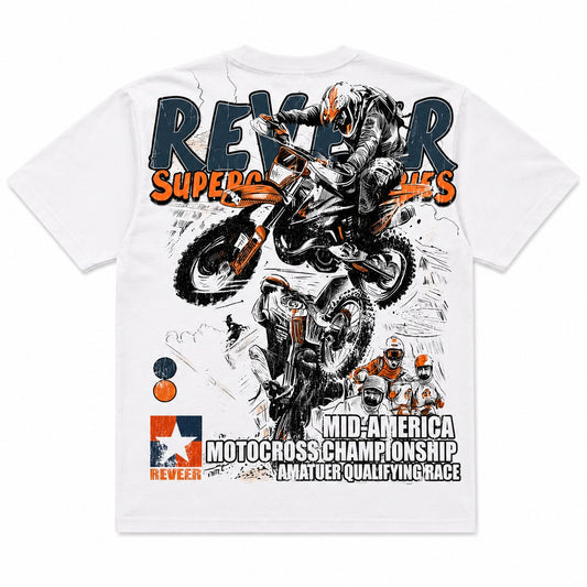 Reveer | Throttle Tee - White