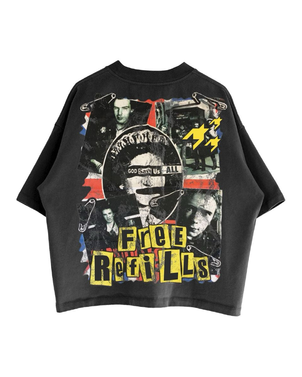 Free Refills | Pistol Tee - Black