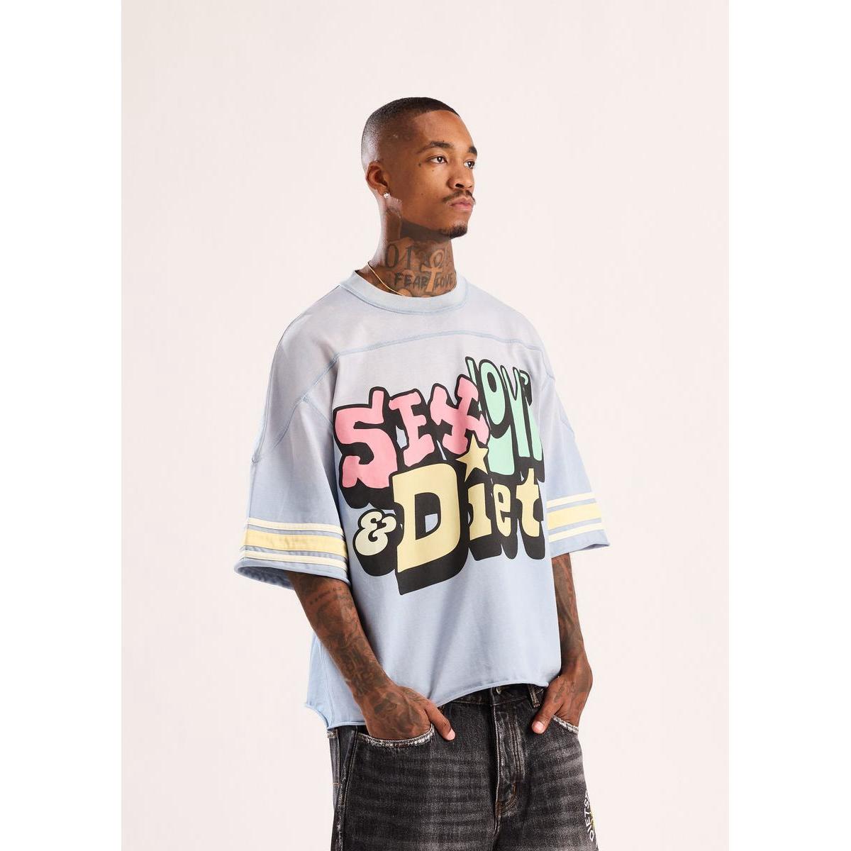 Diet Starts Monday | SL&D-26 Tee - Blue