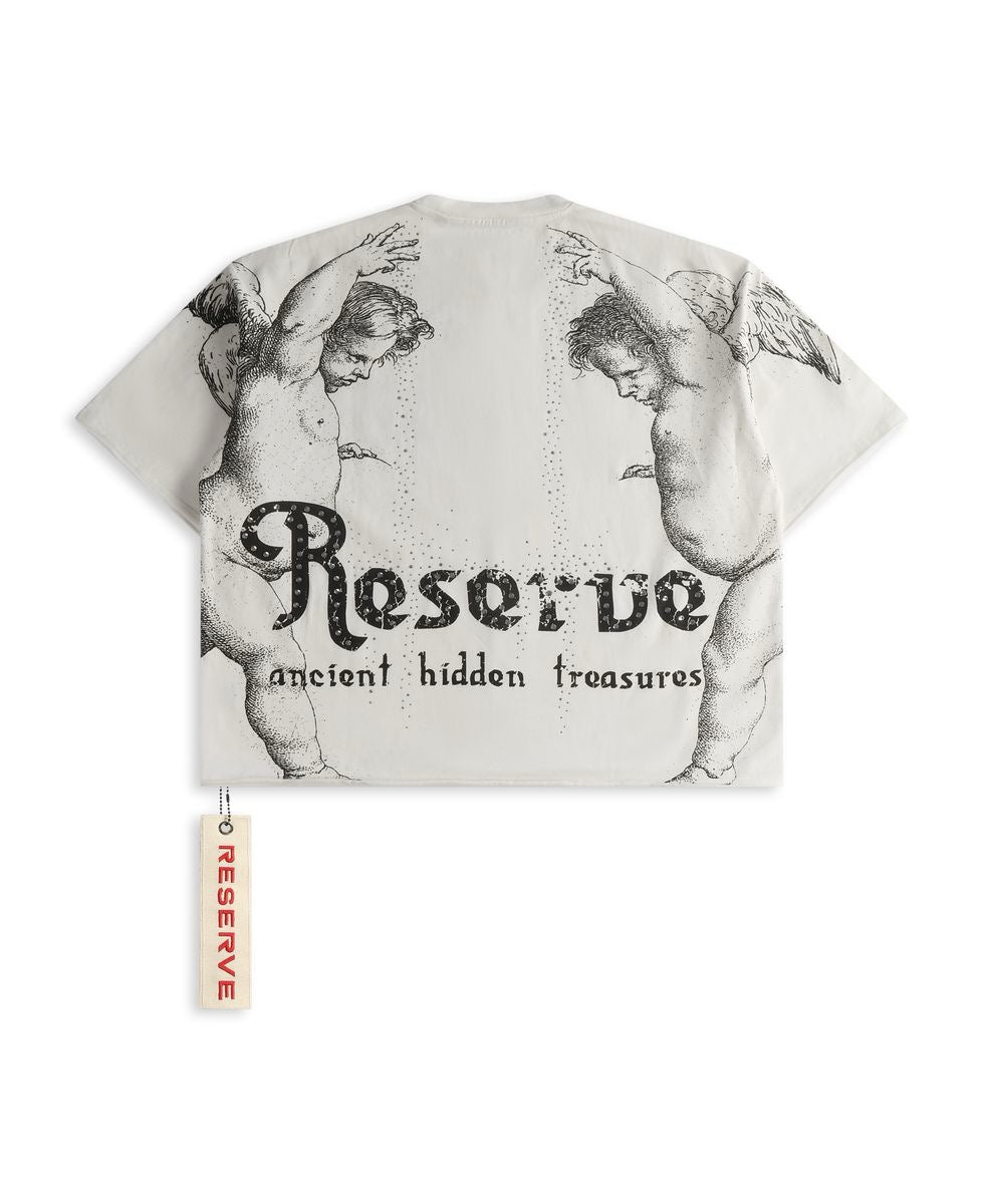 GFTD Hidden Treasure Tee in White — 6 Rings Boutique