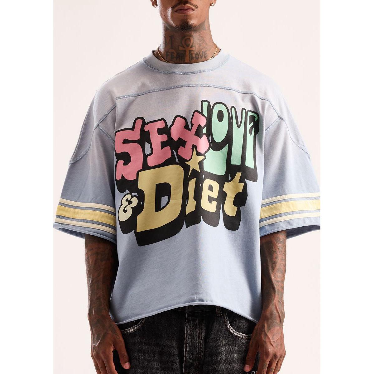 Diet Starts Monday | SL&D-26 Tee - Blue