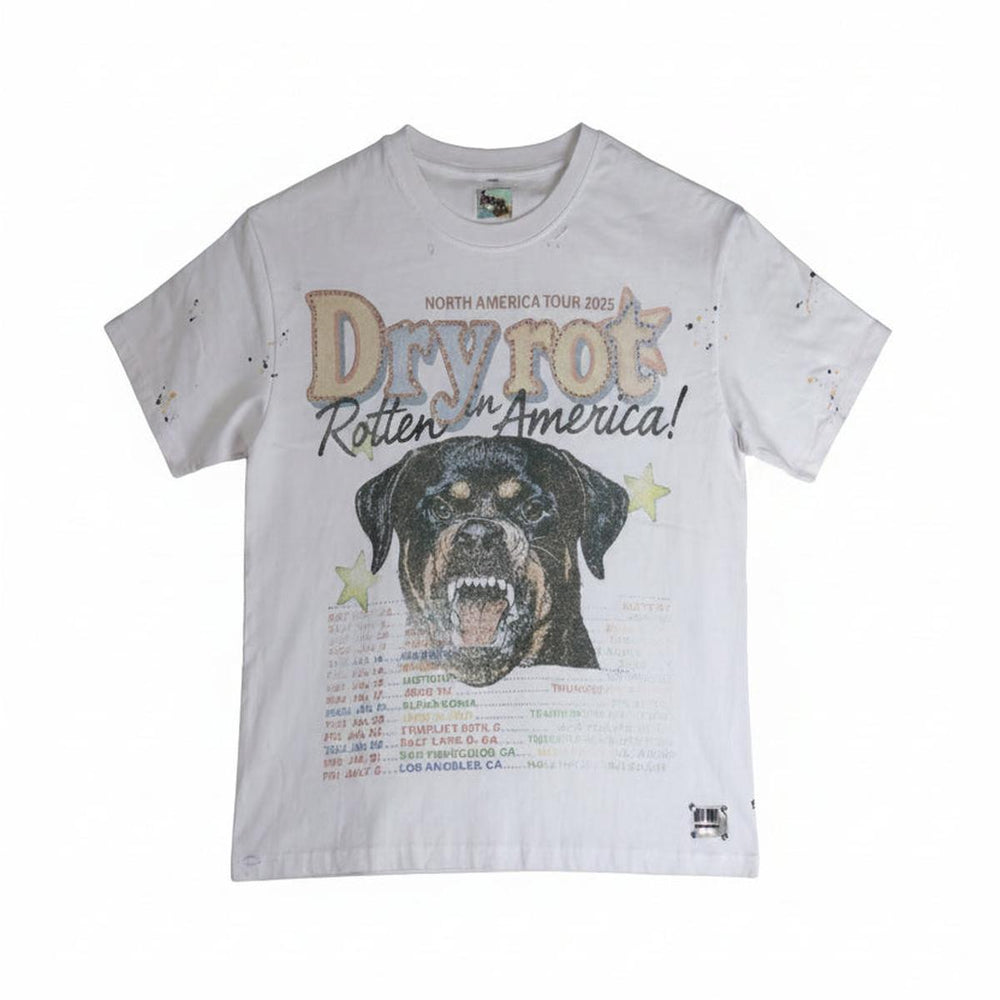 Dry Rot | Rotten In America Tee - White