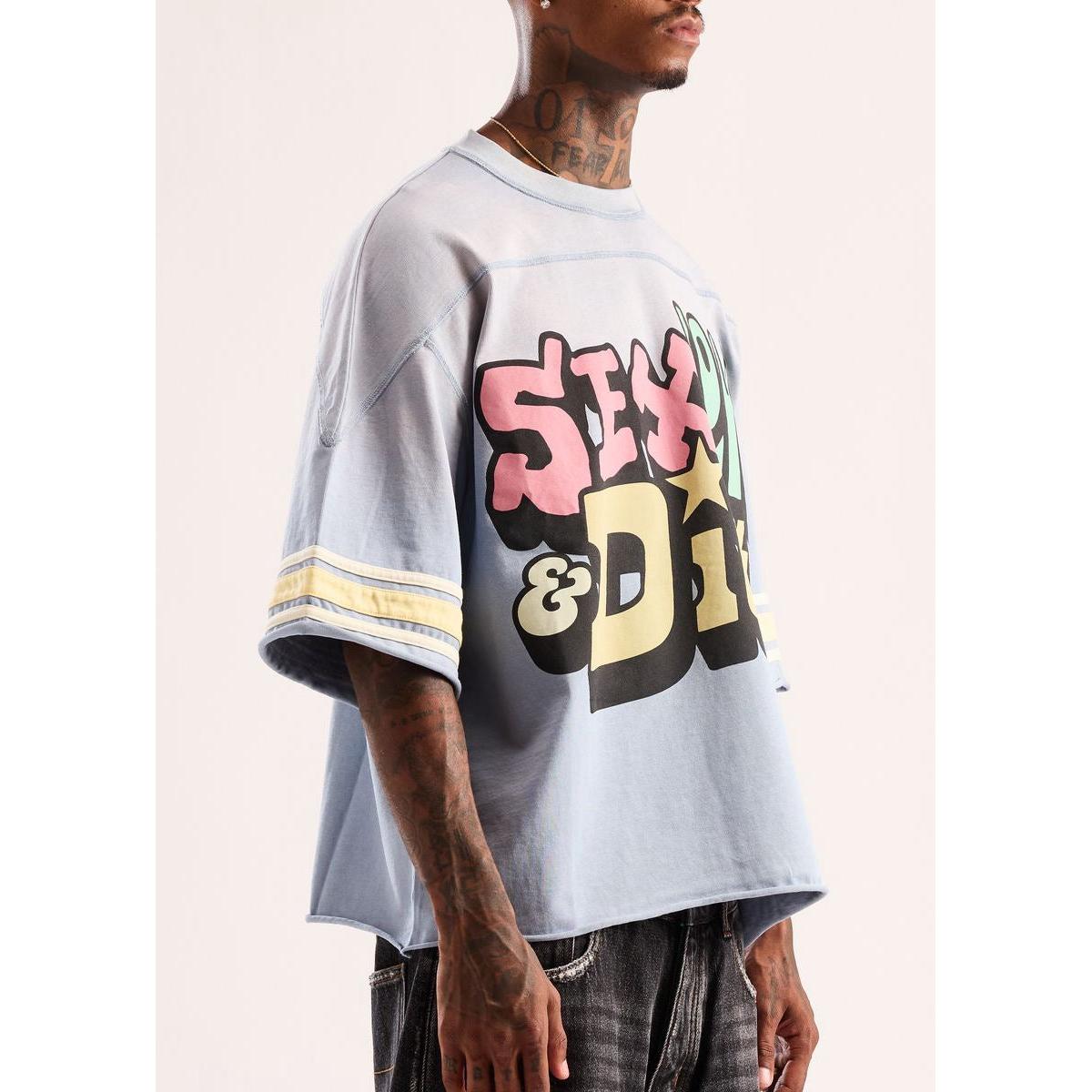 Diet Starts Monday | SL&D-26 Tee - Blue