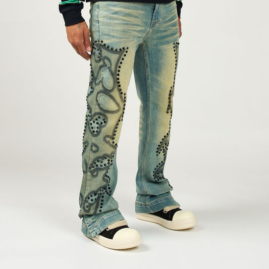 Duaa | Mountain Stacked Denim