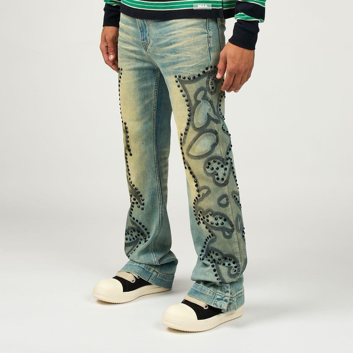 Duaa | Mountain Stacked Denim