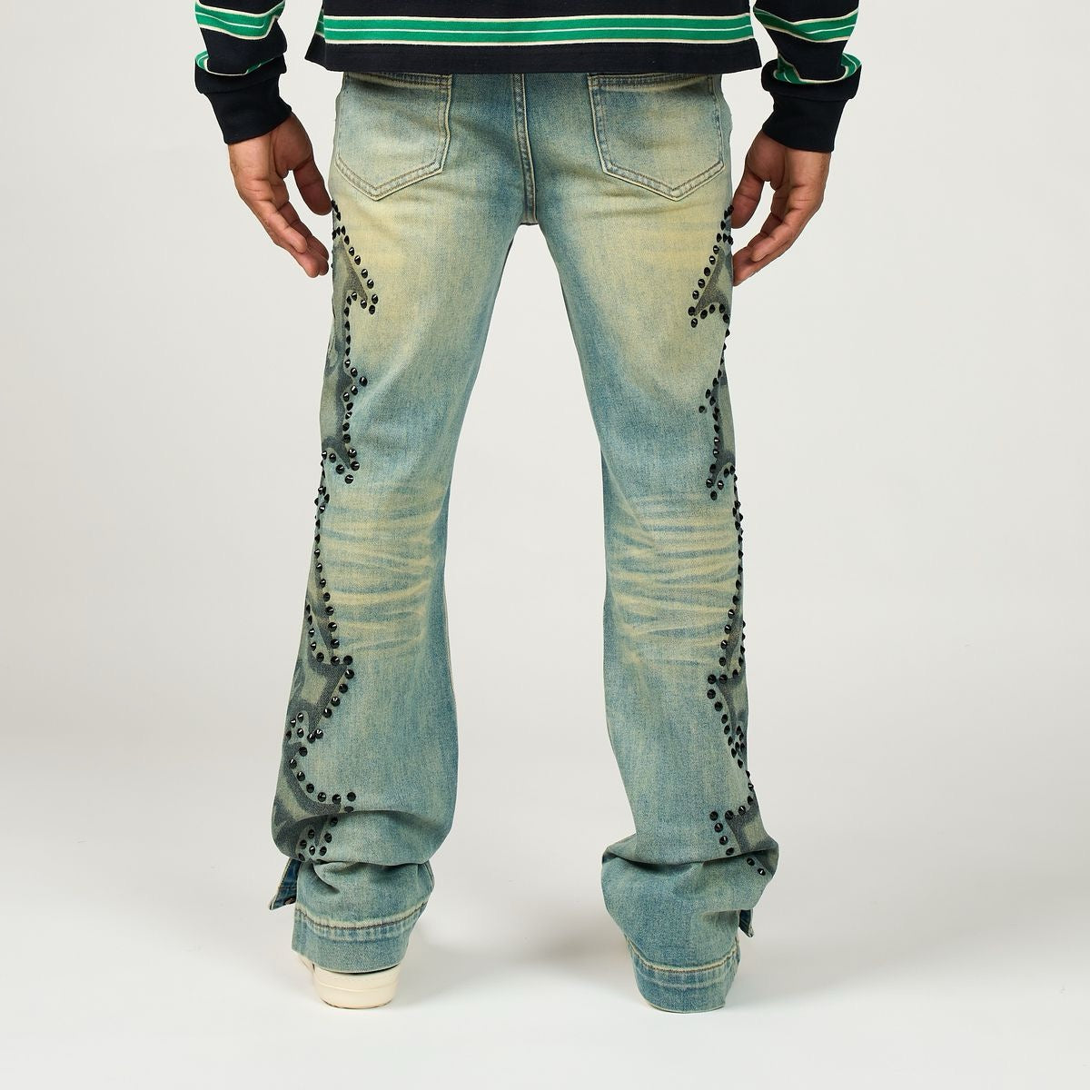 Duaa | Mountain Stacked Denim