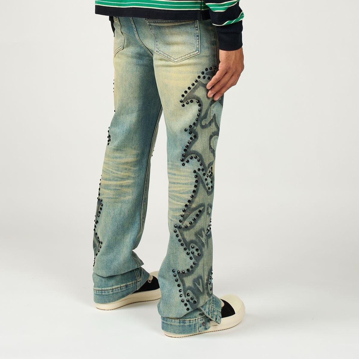 Duaa | Mountain Stacked Denim