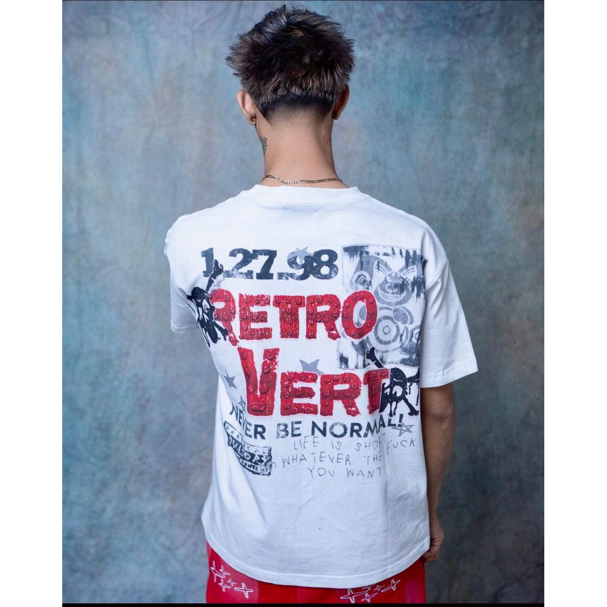 Retrovert | Red Nurse Rhinestone Tee