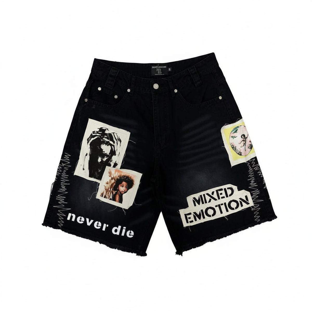 Mixed Emotion | Chaos Carpenter Shorts - Black