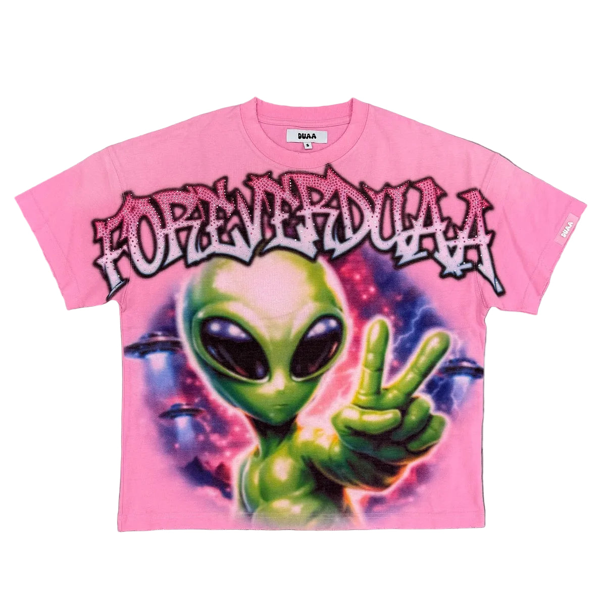 Duaa | Alien Tee - Pink