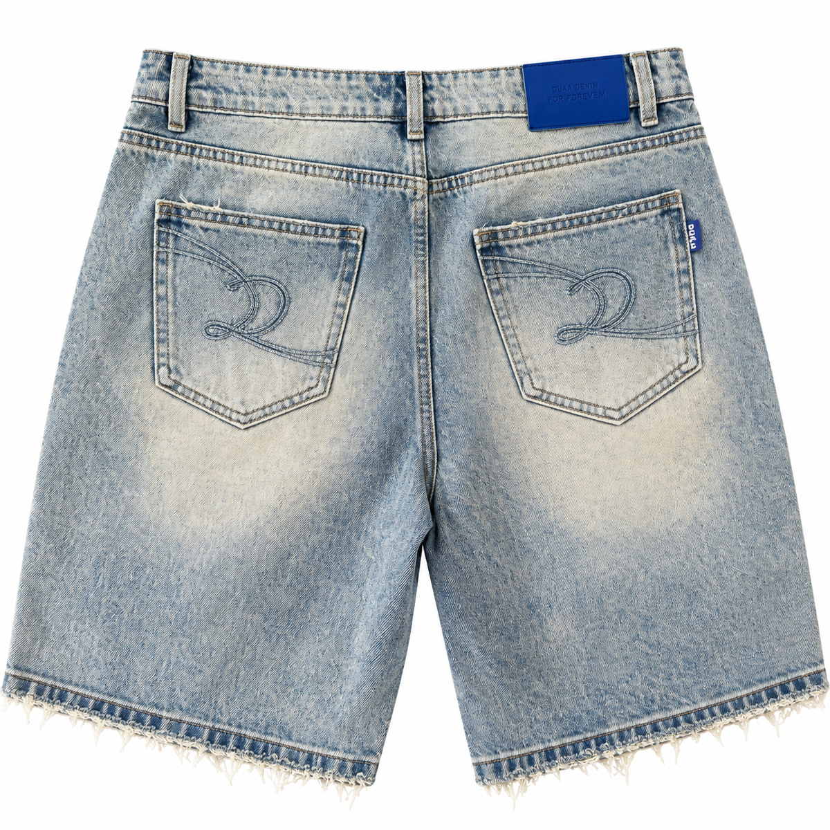 Duaa | Frost Jorts - Blue Wash