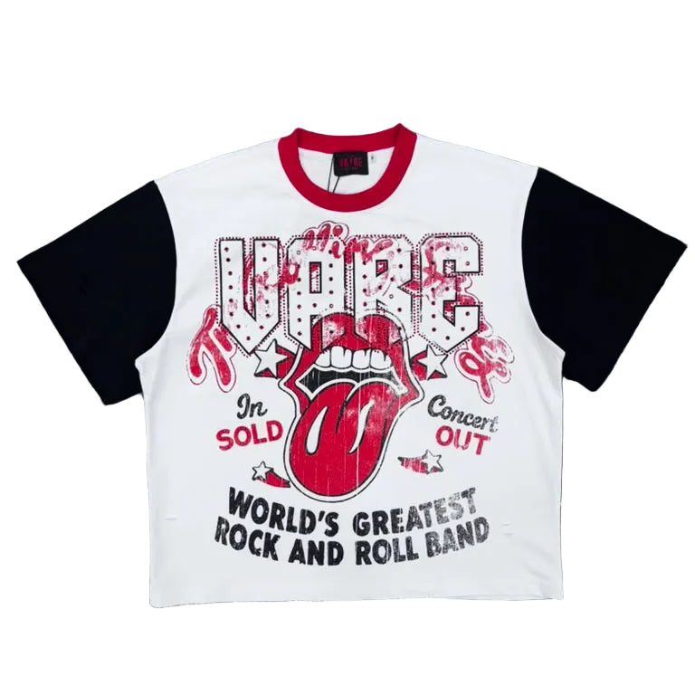 Vare All Day | Rock & Roll Tee - White