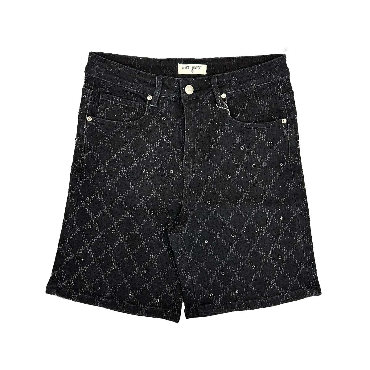 almost-someday-gemstone-rhinestone-shorts-black-wash-6-rings-clothing