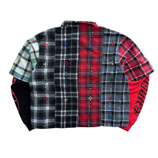 politics-blay-flannel-multi-color-red-6-rings-clothing