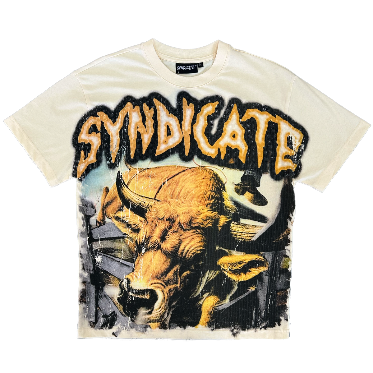 The Syndicate | Bull Clash Tee - Vintage Cream