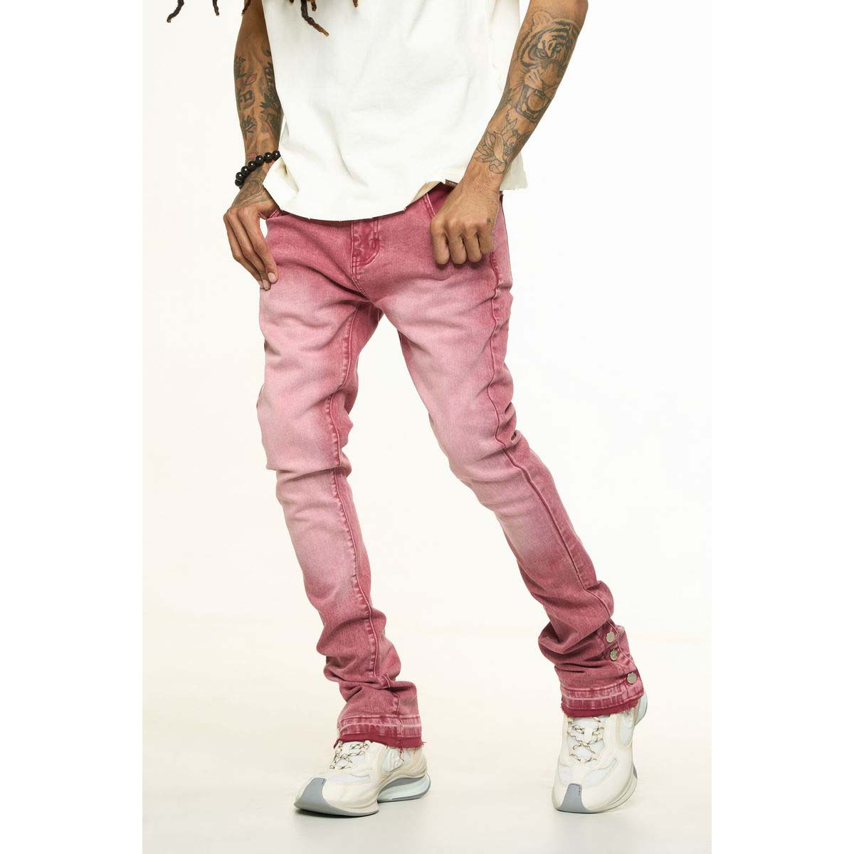 pheelings-emotionally-driven-flare-stack-denim-dusty-rose-6-rings-clothing