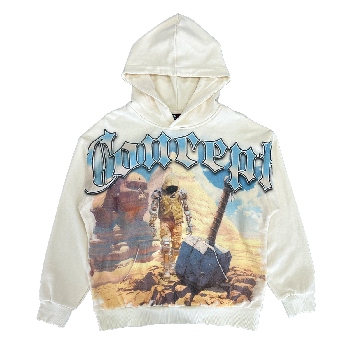 concept-la-art-of-war-hoodie-cream-blue-6-rings-clothing