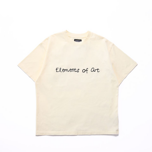 Elements of Art | Resort Doodle Tee - Cream