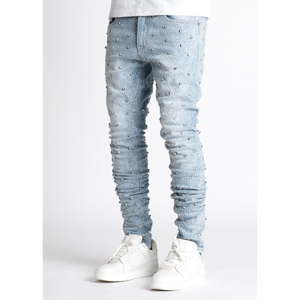 guapi-steel-blue-embellished-rhinestone-denim-6-rings-clothing