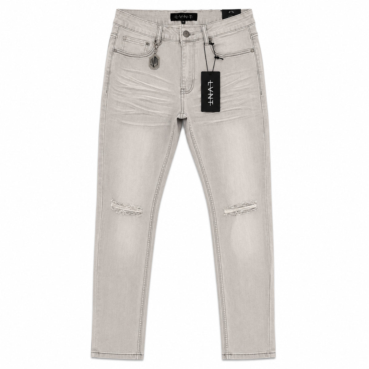 LVNT | "Ice Grey" Skinny Jean