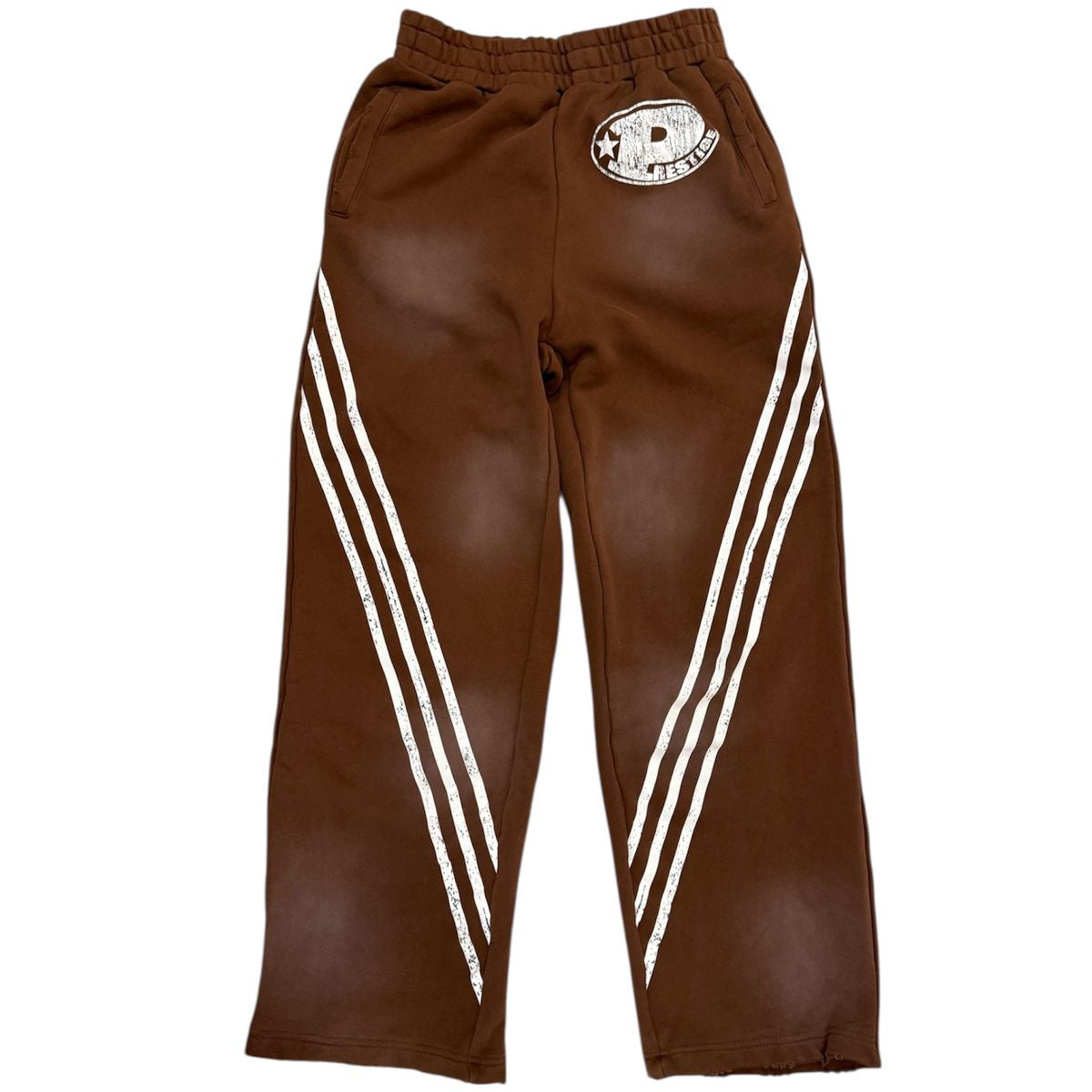 Prestige Collection | P Logo Sweatpants - Brown
