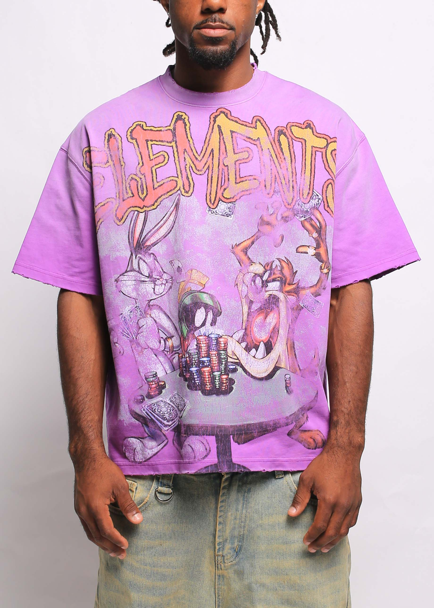 Elements of Art | All In Tee-Purple