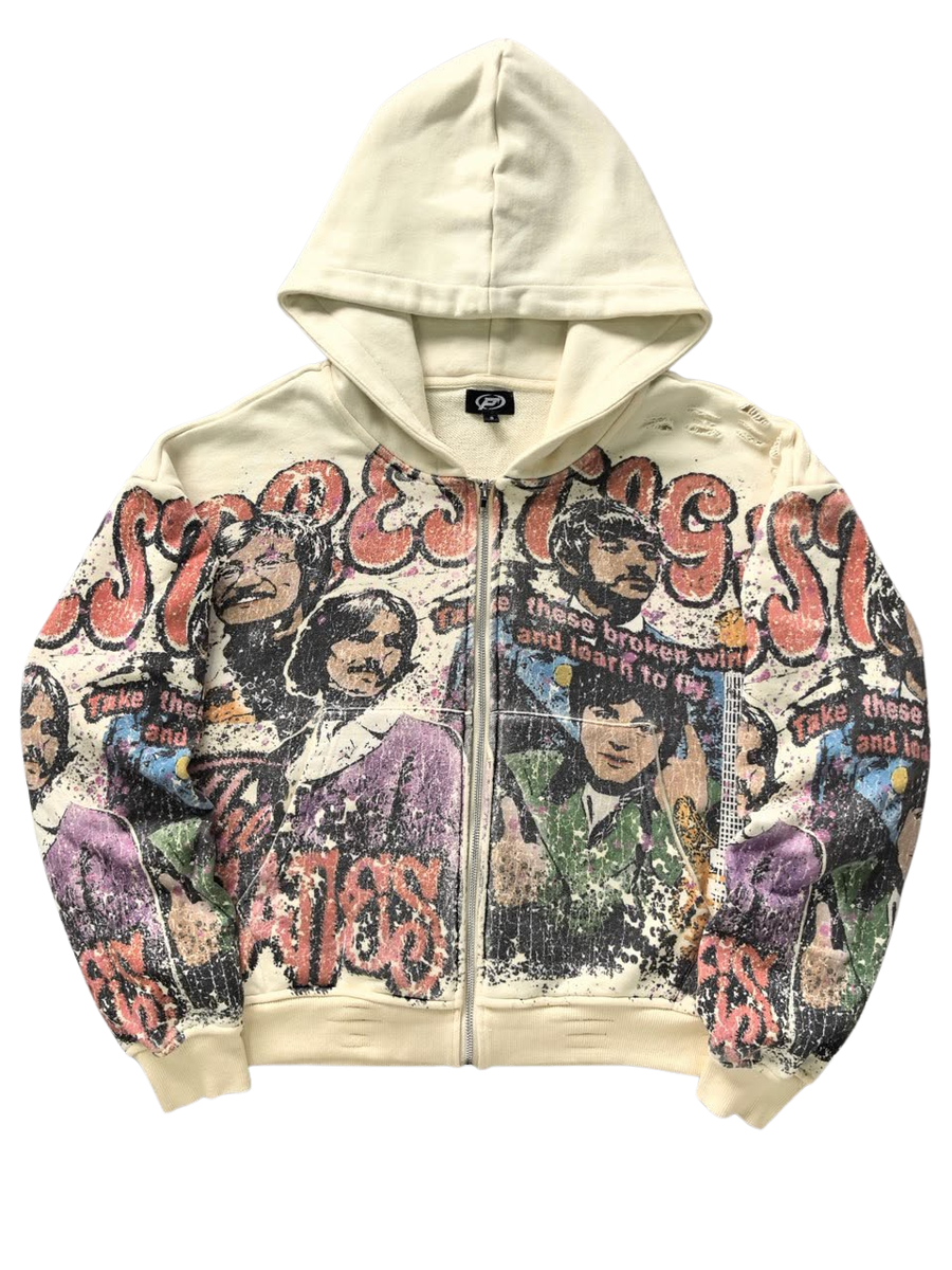Prestige Collection | Black Beatles Hoodie