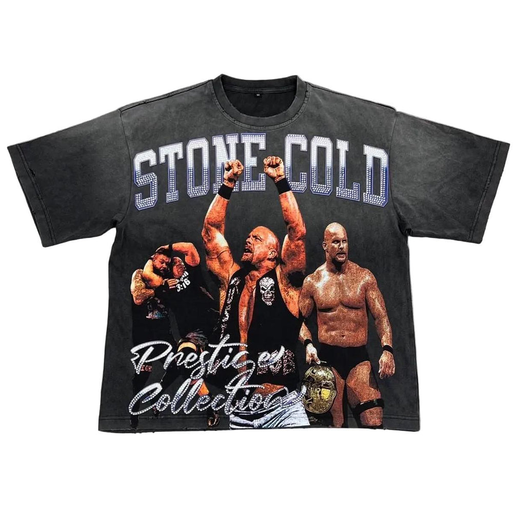 Prestige Collection | Stone Cold Tee - Black