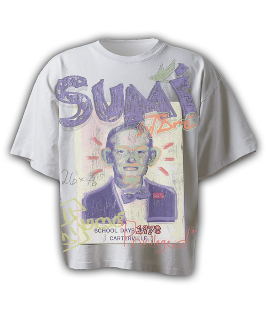 Sumé | First Day Tee - White