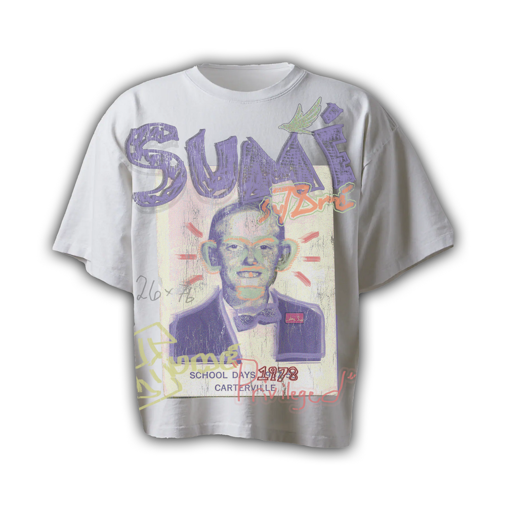 Sumé | First Day Tee - White